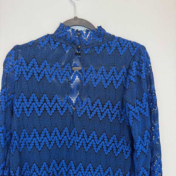 FREE PEOPLE Blue Simone Mini Dress size XS - Picture 7 of 14